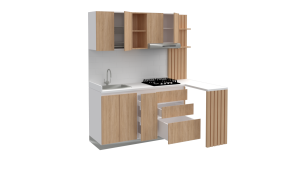Cocina plan básico modelo 3-1