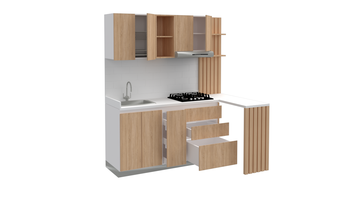 Cocina plan básico modelo 3-1