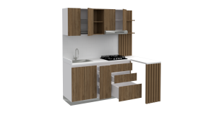 Cocina plan básico modelo 2-1