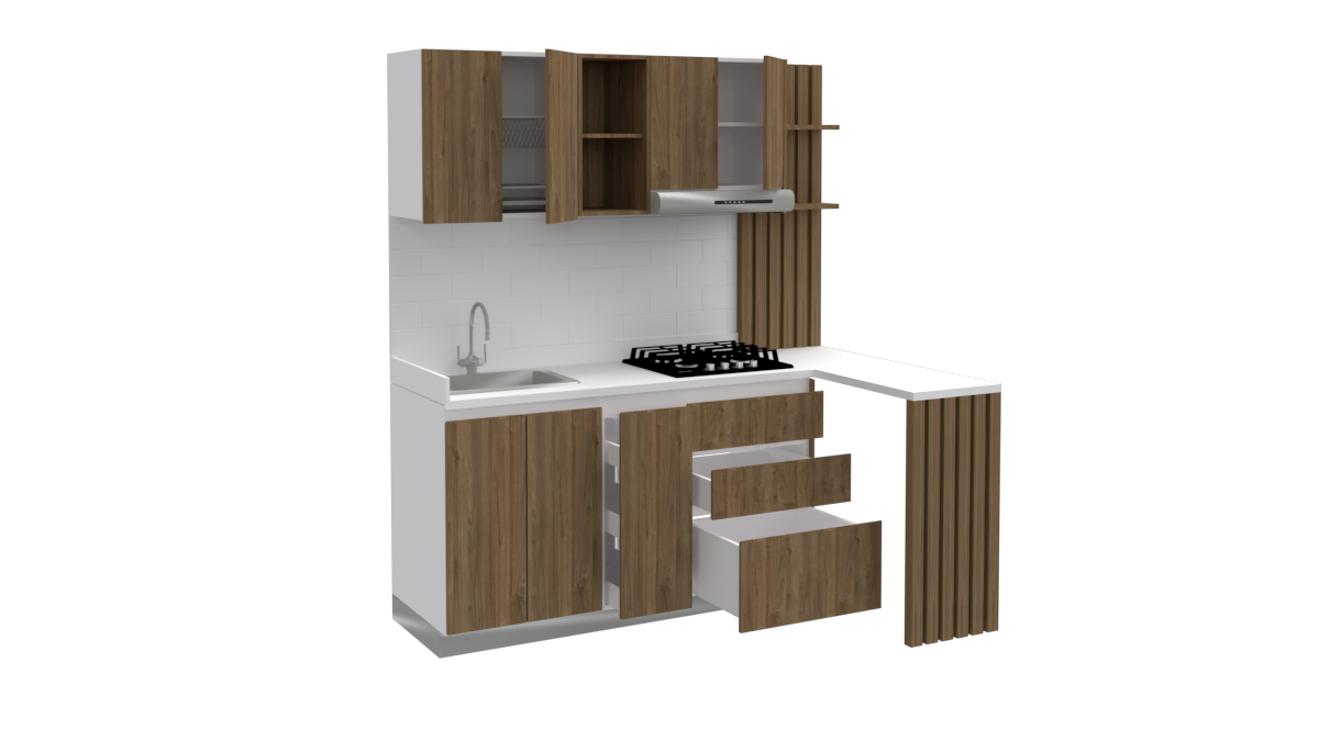Cocina plan básico modelo 2-1